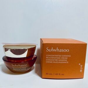 SULWHASOO Concentrated Ginseng Rejuvenating Cream 30 ml / 1 fl oz NEW IN BOX